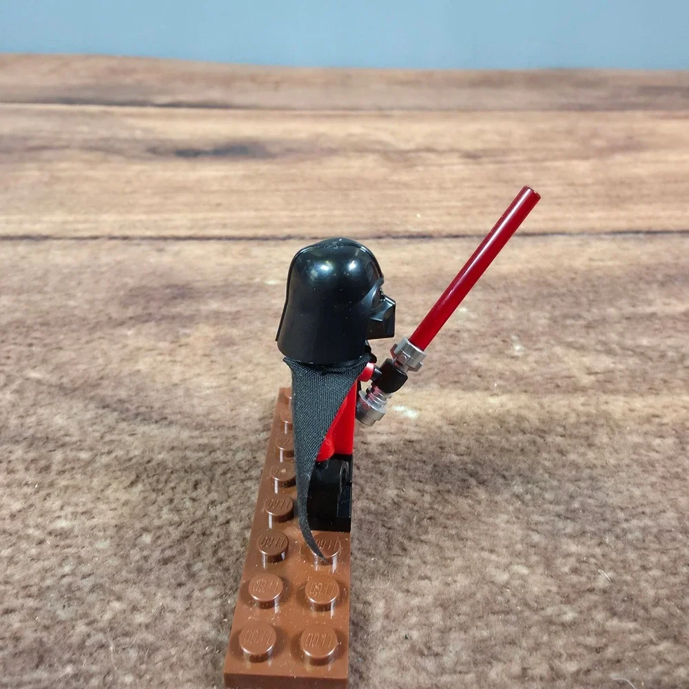 LEGO Darth Vader Minifigure Kids OS Red Good Holiday Sweater Star Wars sw1129